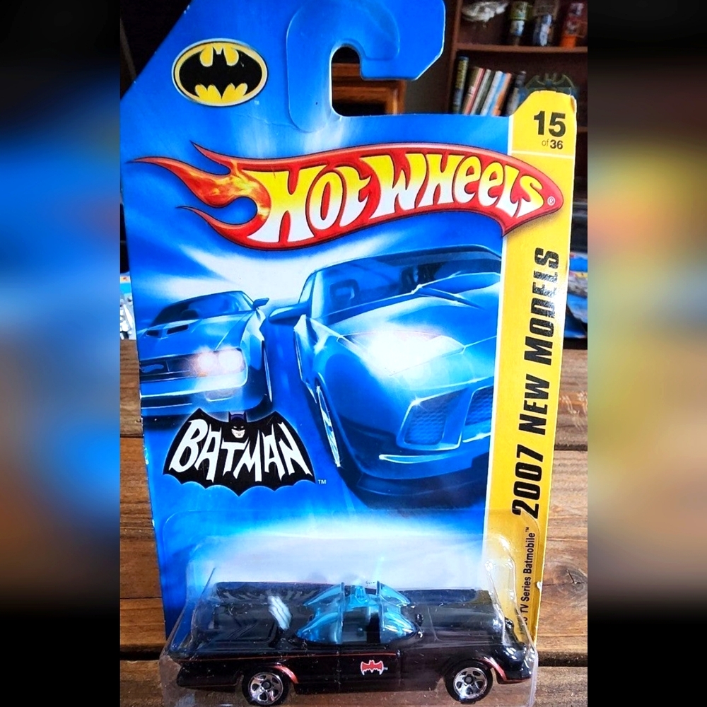 Hot Wheels Batman '66 batmobile 6-pc variation lot, incl. 2007 issue!
